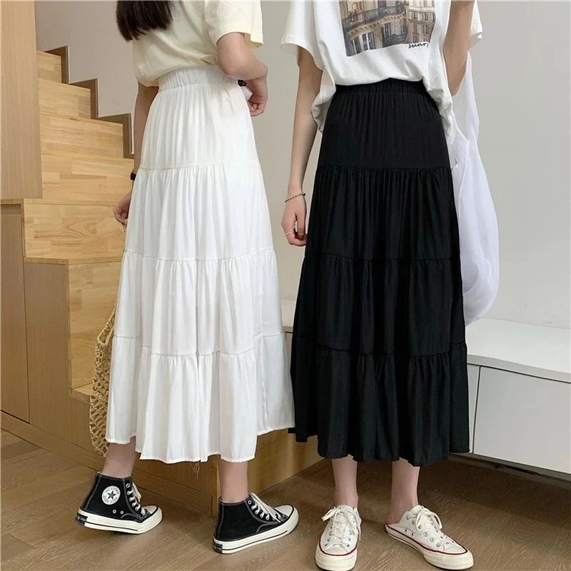 Spring Summer Women Chiffon Skirts - Hit Fash