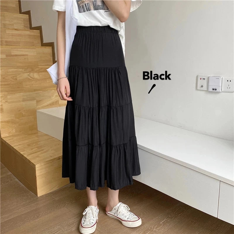 Spring Summer Women Chiffon Skirts - Hit Fash