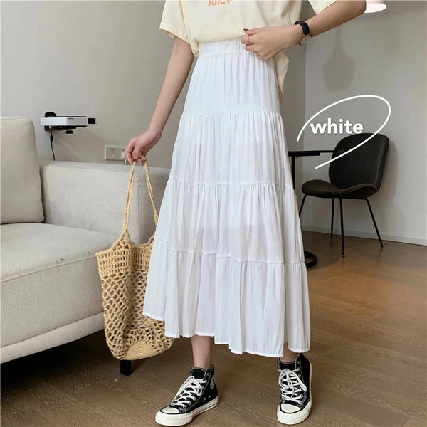 Spring Summer Women Chiffon Skirts - Hit Fash