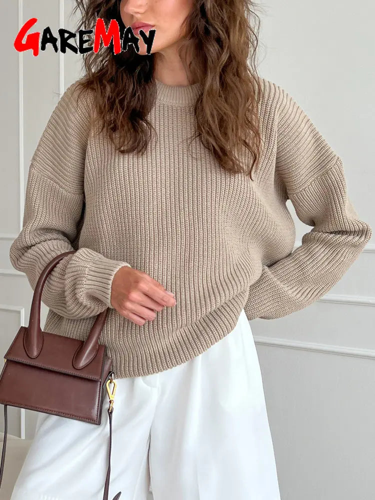 Loose Pullover Jumper - Hit Fash