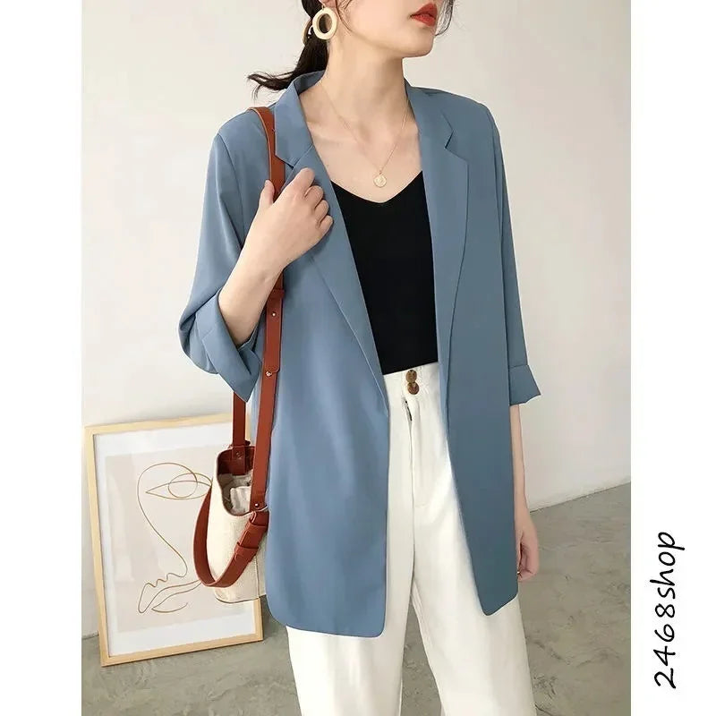 Spring Women Thin Blazers - Hit Fash