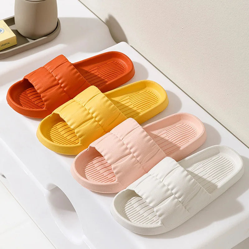 Women Soft Sole Cloud Slippers - Hit Fash