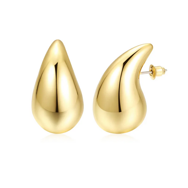 Vintage Gold Color Water Drop Earrings for Women , p1