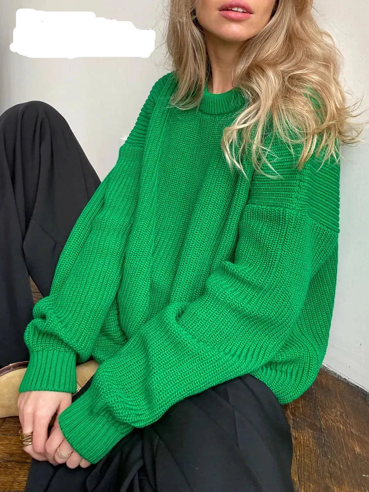 Loose Pullover Jumper - Hit Fash