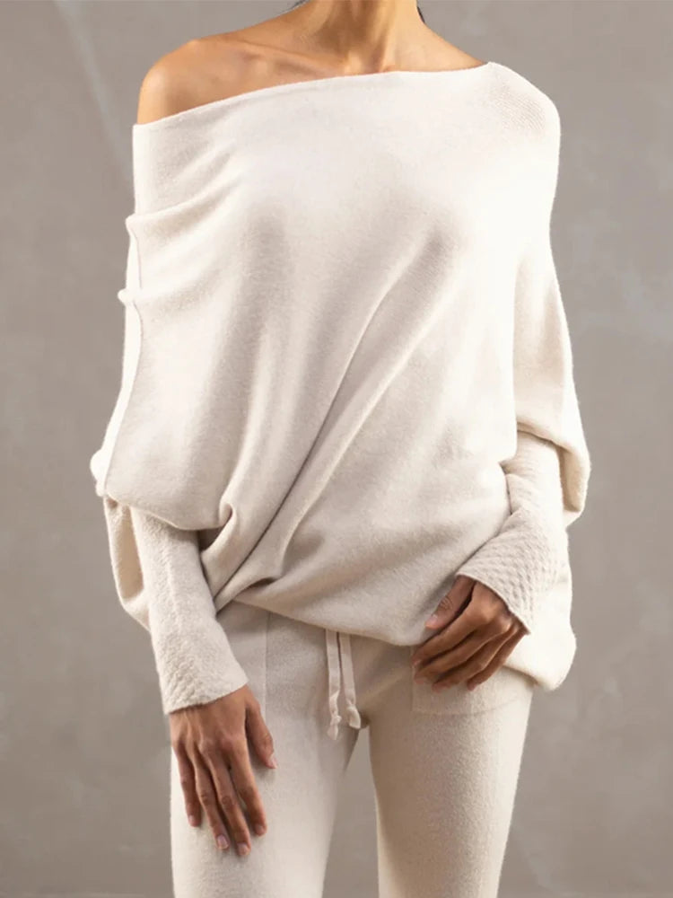 Ribbed Knit Jumper - Hit Fash